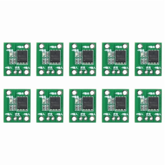 DIY Electronics Pulse Width Modulation MOS Trigger Switch Module for FETs, 5-26V, 20A/50A/100A Versions, 10-Pack