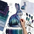 thumbnail image 1 of DIY Embroidery Kit for Beginners, Forest Wildlife Hand Stitching Kit Complete Supplies, Embroidery Kit for Adults Kids Handmade Gift, Forest Embroidery Kit for Wall Decor Craft Gift, 1 of 7