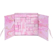 DIY Empty Advent Calendar Blind Box 2026   24 Days DIY Christmas Countdown Gift Boxes, Pink Double Door Calendar forChildren Teens & Adults