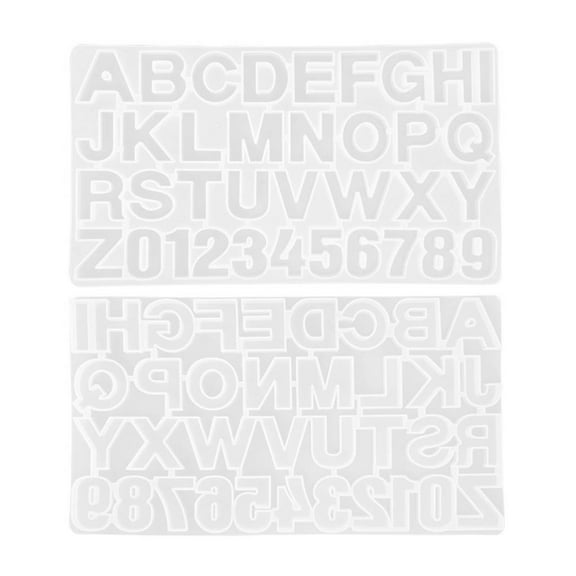 DIY Epoxy Resin Letter Molds for Creative Crafting and Decoration