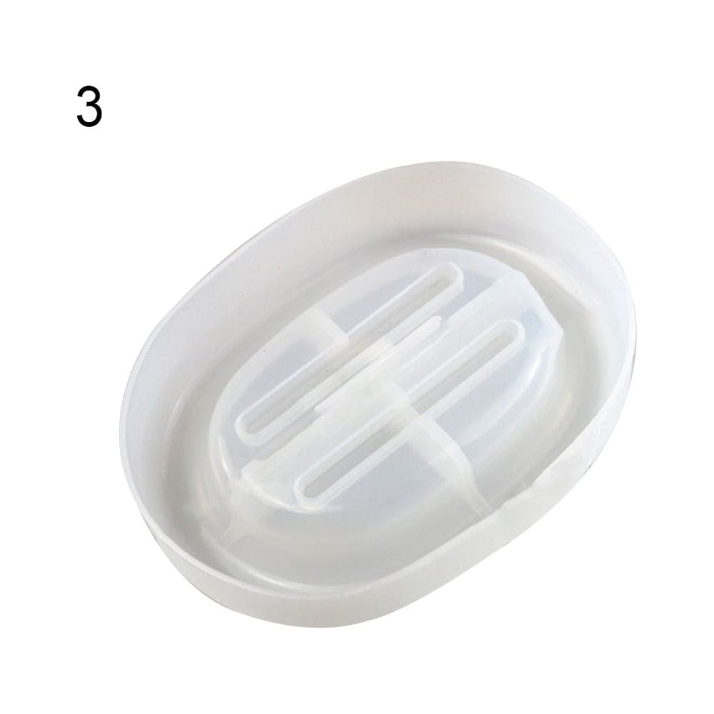 DIY Epoxy Silicone Mirror Soap Box Making Mould Leaking Drain Tool Tray