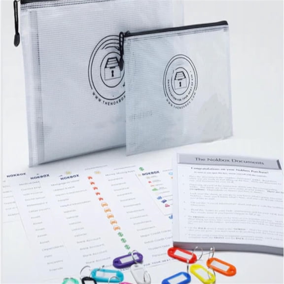 DIY Estate Planning Organizer & Emergency Kit | Home & Office Organization, Document Organizer for Families, Legacy Planning, Next of Kin, Paper Clutter Solution