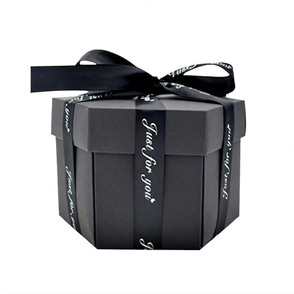 DIY Explosion Gift Box, Surprise Snack Five-Story Empty Box for Birthday Gift, Anniversary, Valentine's Day, Wedding, Christmas