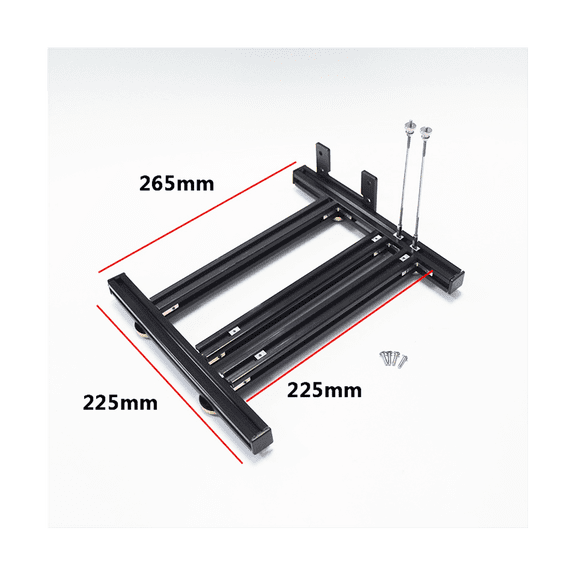 DIY External Graphics Card Base Graphics Card Holder with Power Base for ATX SFX PSU Aluminum Frame for ADT R43SG