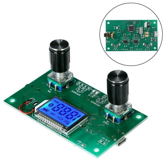 DIY FM Radio Wireless Receiver Module LCD Display DSP PLL 87.0MHz-108.0MHz