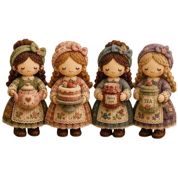 DIY Fabric Sewing Craft Kit Fairy Theme Series with Cloth Instructions for Craft Lover Handmade Creative Project