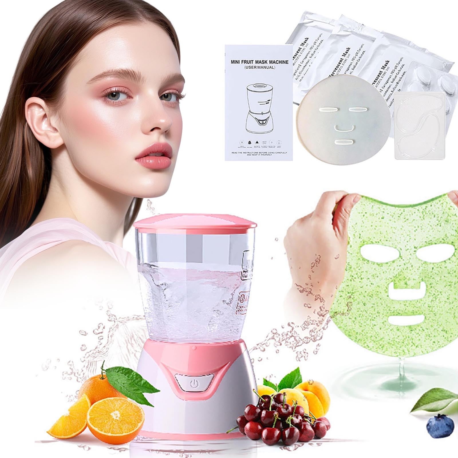 DIY Face Mask Maker Machine, Homemade Facial Mask Mixer and Blender, Customizable Mask Formulator for Natural Skincare Ingredients, Easy to Use Portable Device