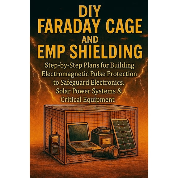DIY Faraday Cage and EMP Shielding: Step-by-Step Plans for Building Electromagnetic Pulse Protection to Safeguard Electr, (Paperback)