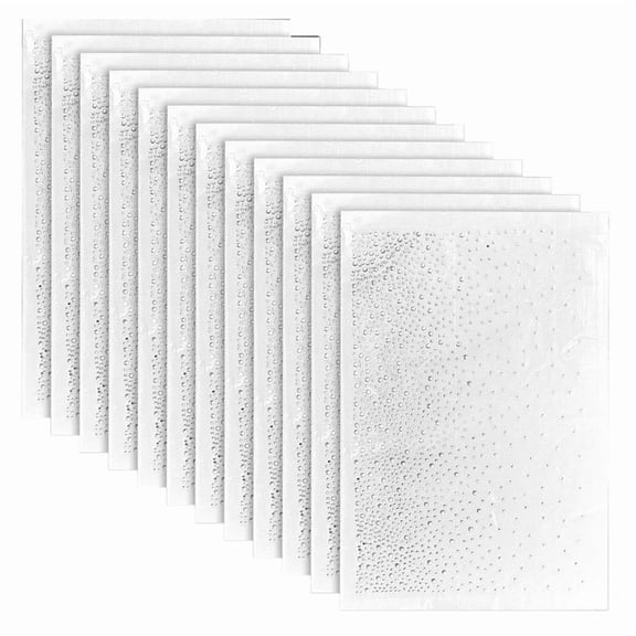 DIY Fashion: 12-Sheet Iron-On Rhinestone Transfers for Clothing Glitter Crystal Decals, Flat Round Diamonds