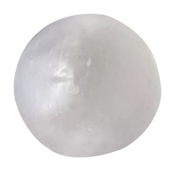 DIY Fillable Clear Silicone Squeeze Ball Shell, Hollow Sphere for Custom Stress Reliever, Includes Sealing Cap, Create Your Own Squishy, Glue Required.