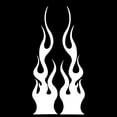 thumbnail image 1 of DIY Flame Vinyl Decal Sticker Waterproof for Car Motorcycle Gas Tank Fende 15cm, 1 of 4