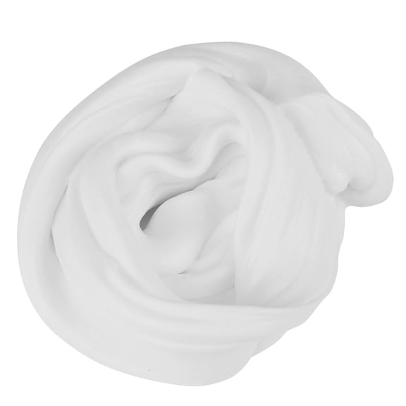 DIY Fluffy Slime Stress Relief Plasticine Anxiety Reducer Mud Clay Toy for Child Adults(White) Gseagtia