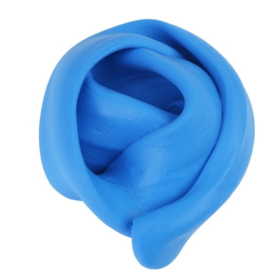 DIY Fluffy Slime Stress Relief Plasticine Anxiety Reducer Mud Clay Toy for Children Adult(Blue) Gseagtia