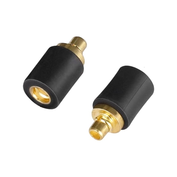 DIY Friendly MMCX Female Port Adapters Precisions Molded ABS Housing Gold Plateds Contacts For Audiophiles Grade Connection