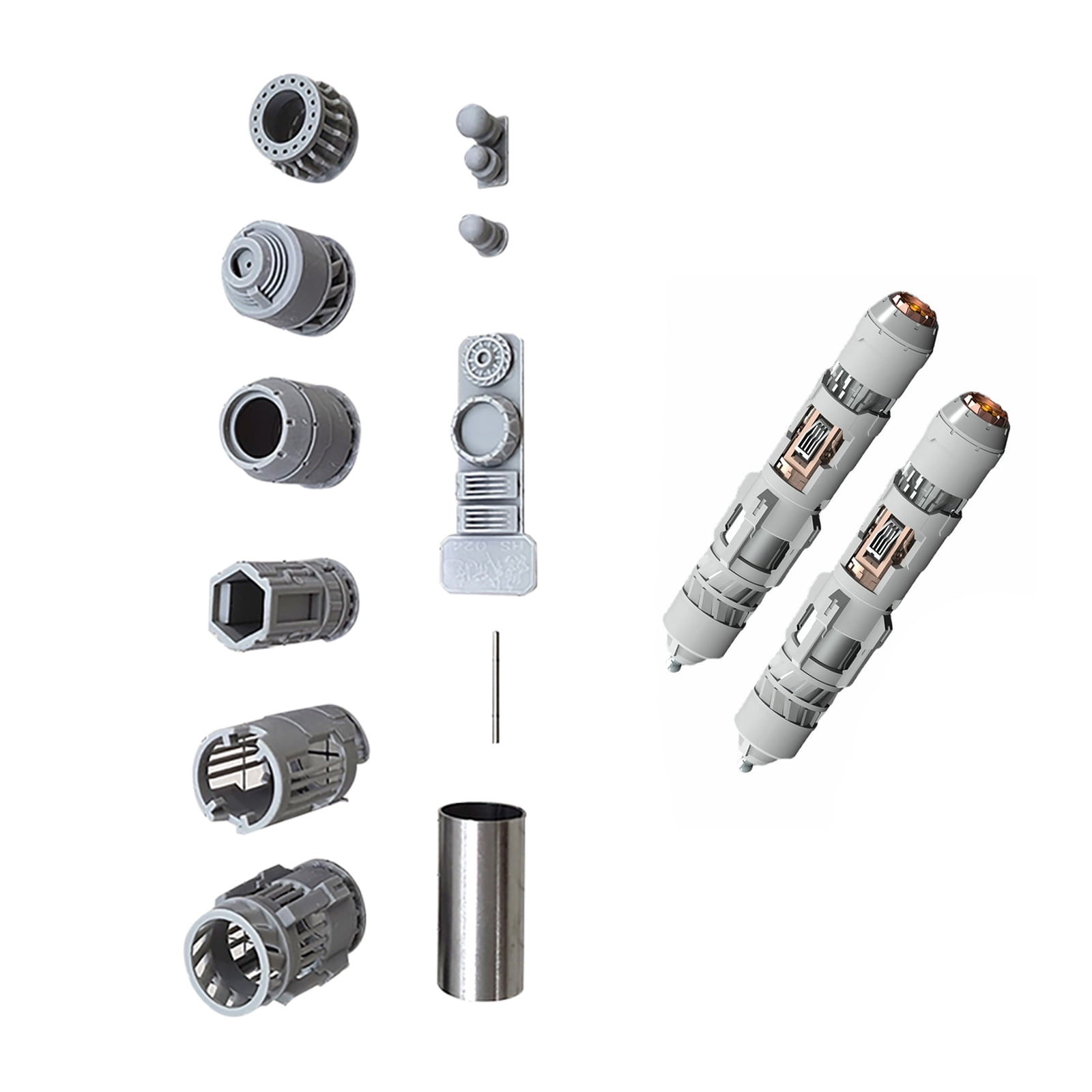 DIY Fuel Tank Kit for Gundam MG 1/100 Sinanju Stein ver ka Model 3D