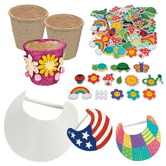 DIY Gardening Kit, Craft Kits, Party Supplies, 348 Pieces