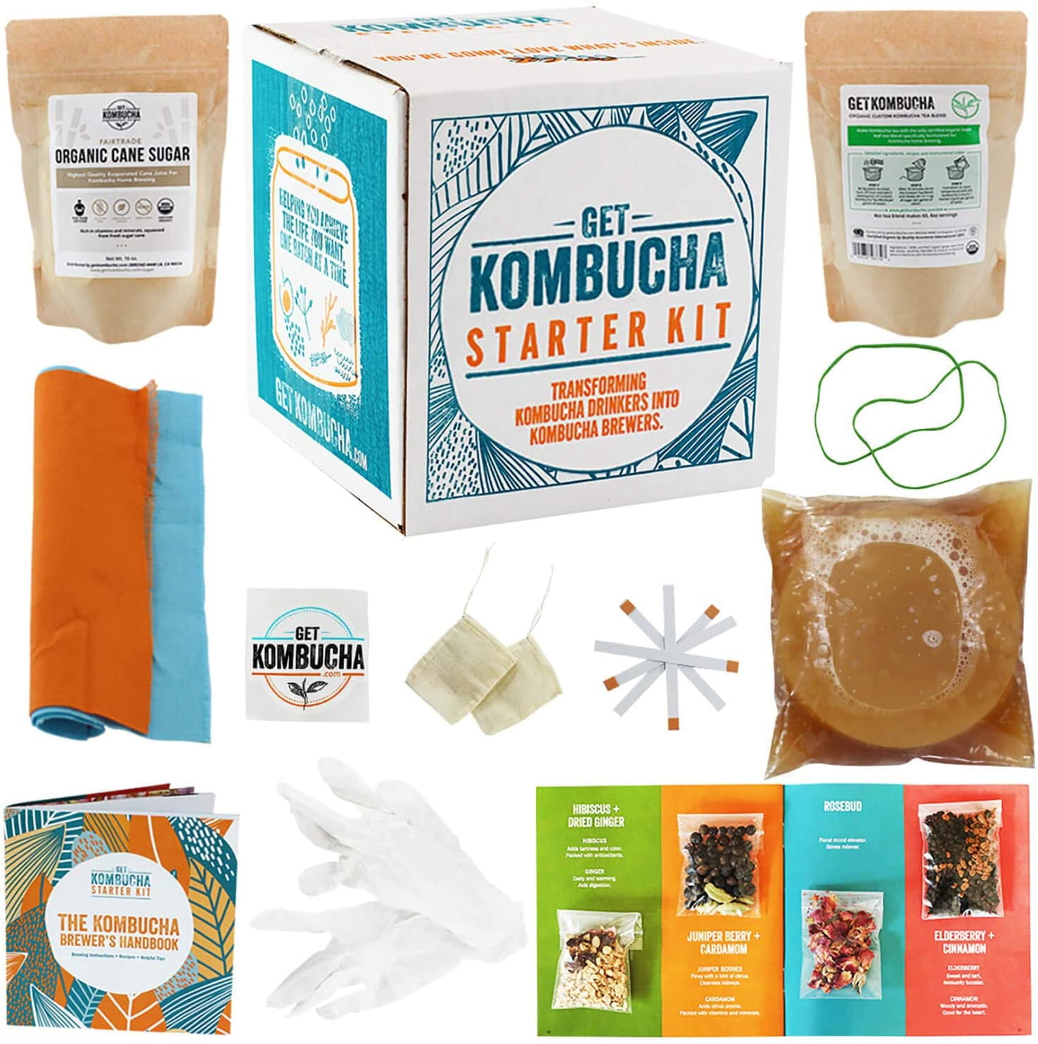 Kombucha Starter Kit - Homemade Kombucha