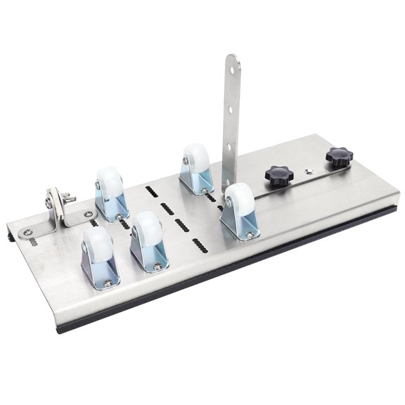DIY Glass Bottle Cutter Machine - Professional Round Bottle Cutting Tool for Crafts and Industrial Use, 5-Wheel Design