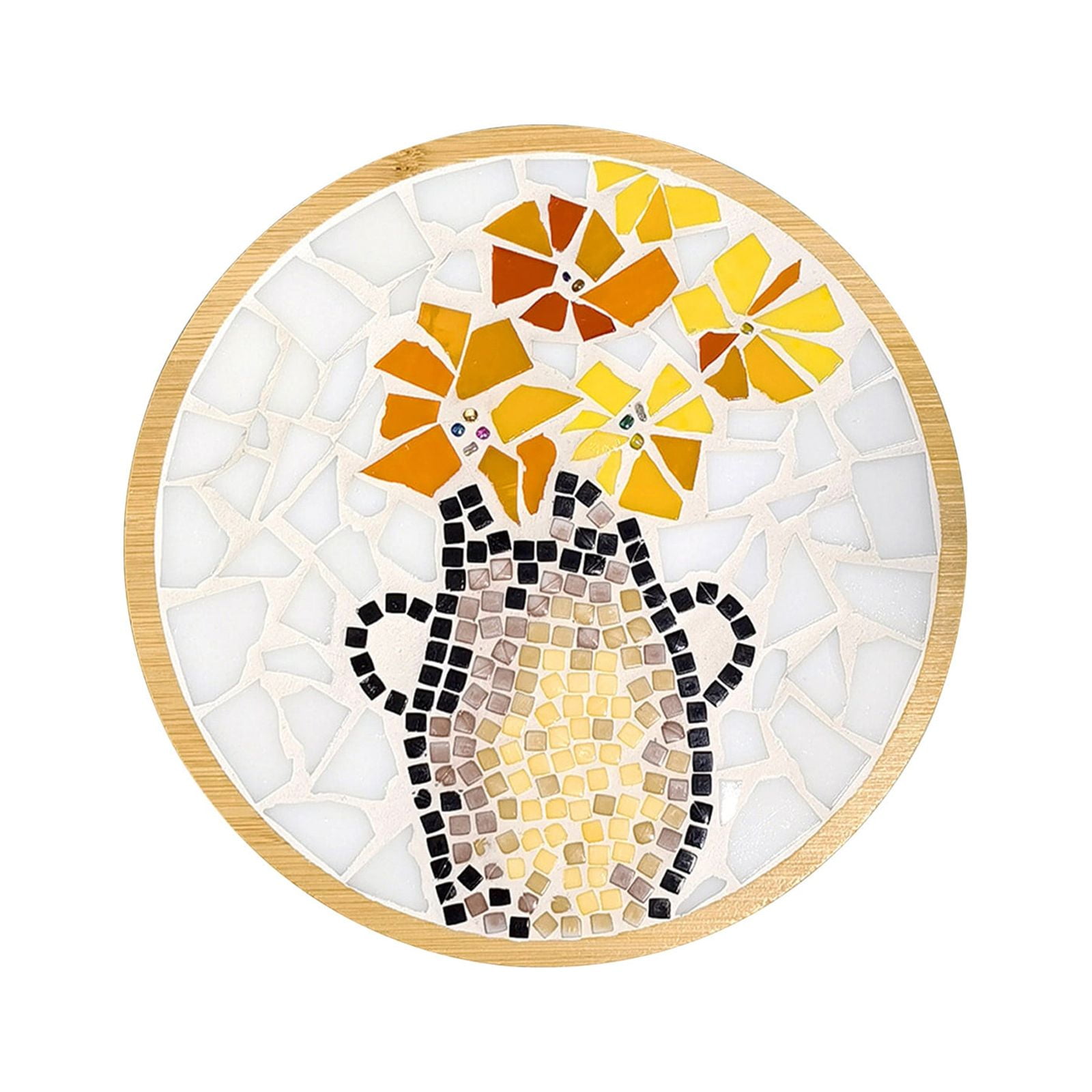 DIY Glass Mug Coasters Glass Mosaic Tiles, Glass Mosaic Kits for