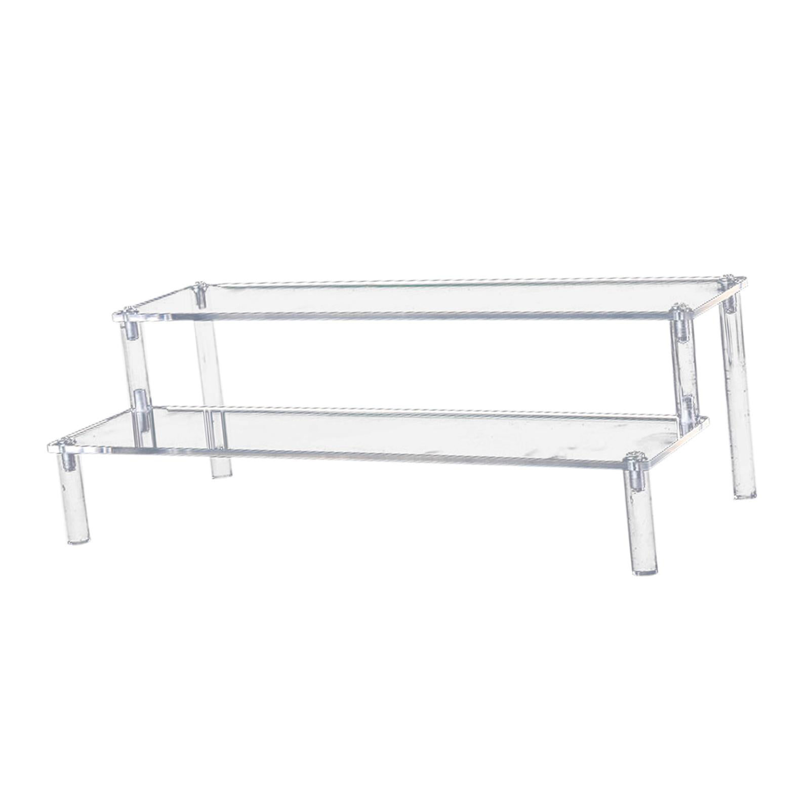 DIY Glasses Display Riser Stand Acrylic Perfume Desserts Stand for ...