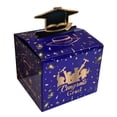 thumbnail image 1 of DIY Graduation Money Pulling Gift Box Set, 42-Piece Cash Surprise Box with Cards and Bags, Purple and Gold Theme for Party, 1 of 7