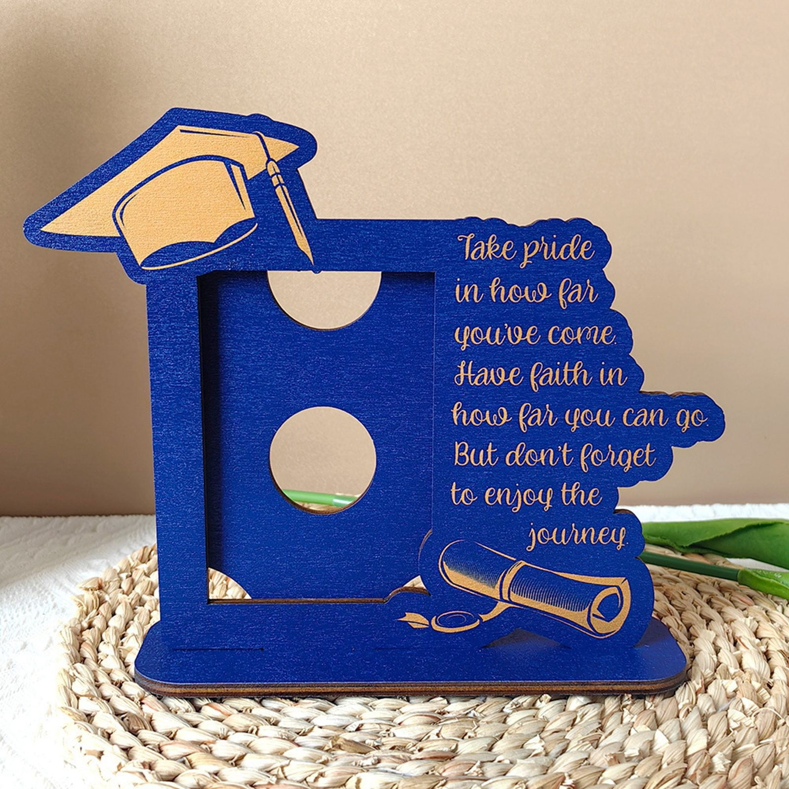 DIY Graduation Season And The Beginning Of School In 2024 Wooden Photo