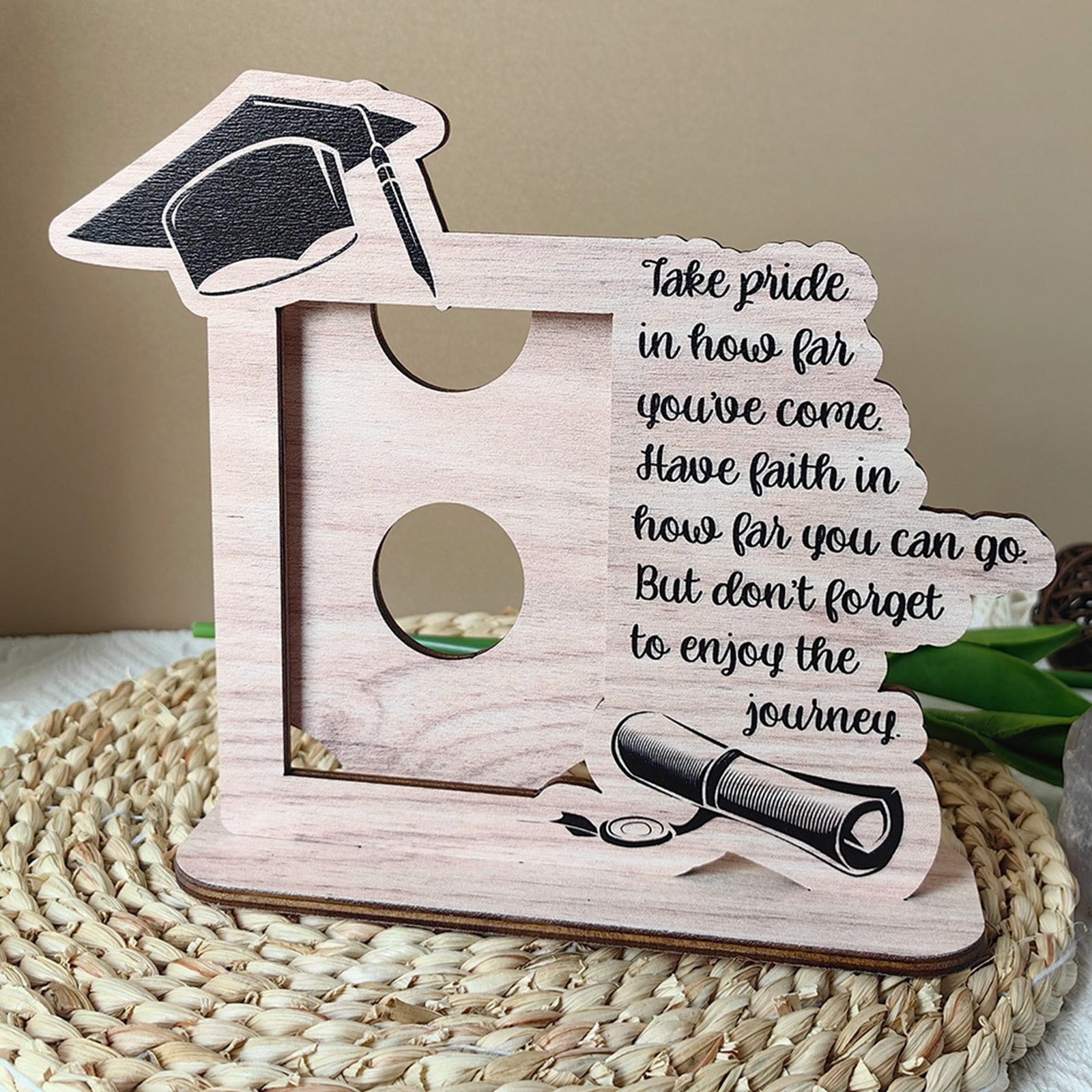 DIY Graduation Season And The Beginning Of School In 2024 Wooden Photo