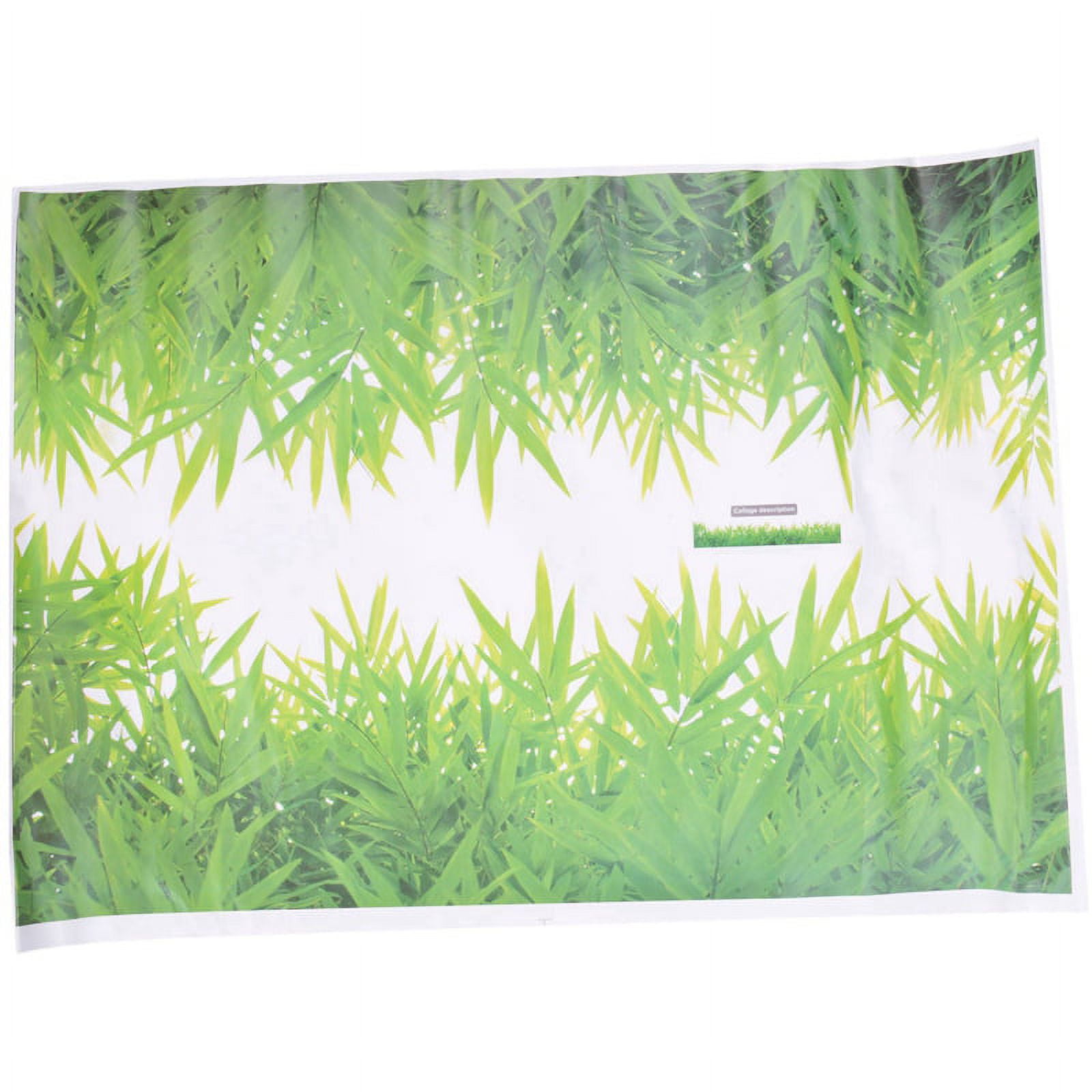 DIY Green Grass Wall Sticker Removable Wall Decor Waterproof Bedroom