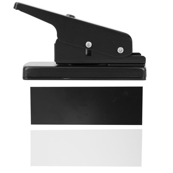 DIY Guitar Pick Punch Maker Cutter Tool With 2 Guitar Pick Strips (Black)