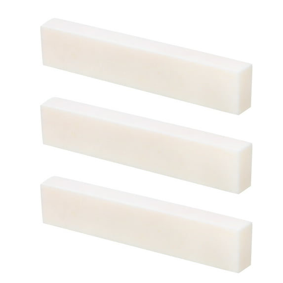 DIY Guitar Repair Part, Buffalo Bone Nut, Lightweight Easy to Install, Multiple Sizes