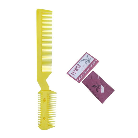 DIY Hair Razor Comb Hairdressing Thinning Trimmer Punk Home Professional Trim 12PCS Reviews Girl Or Boy Kids Combs for Boys Hair Hair Items Hair Brush for Boys Short Hair Let Love You A Little More