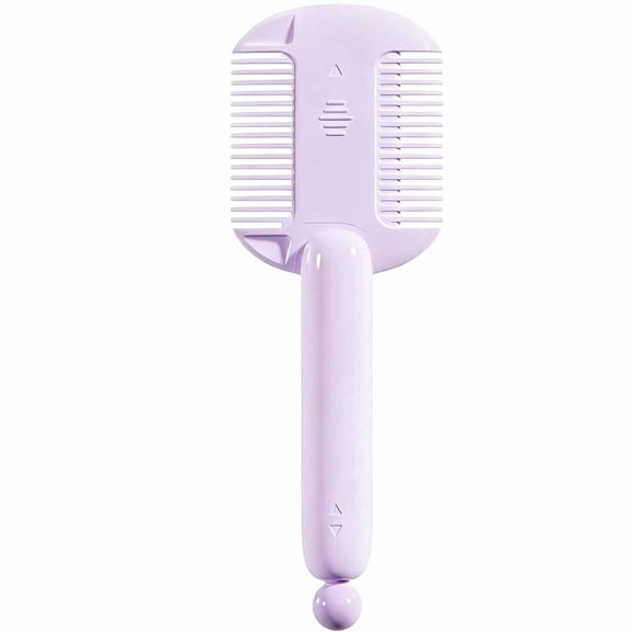 DIY Hair Thinning Comb, Four-Gear Adjustable Split End Trimmer, Precise Thinning Bangs Razor Comb