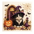 thumbnail image 1 of DIY Halloween Pearl Diamond Painting Art Kits for Adult, Spooky Cute Ghost 3D Diamond Painting Crafts for Beginner, DIY Fall Home Decor Wall Art, 1 of 6