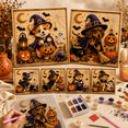 thumbnail image 1 of DIY Halloween Puppy Pearl Painting Kit, Halloween Pearl Diamond Art Kit for Adults Beginners, Pumpkin Dog Bead Painting Craft with 3D Pearl Art Wall Decor, 1 of 7