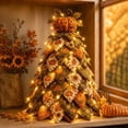 thumbnail image 1 of DIY Halloween Quilt Kit, 3D Fabric Tree Sewing Craft, Fall Home Decor | Halloween Fabric, Quilt Kit, 3D Padded Design, DIY Sewing Craft, Seasonal Home Decor(D,with light), 1 of 10