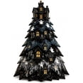 thumbnail image 1 of DIY Halloween Quilted Fabric Tree Kit, 3D Layered Fabric Sewing Craft Kit, 3D Padded Sewing Craft Project, Handmade Halloween Decorations Tabletop Decor for Mantel Shelf Home Display, 1 of 8