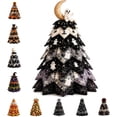 thumbnail image 1 of DIY Halloween Quilted Fabric Tree Kit, 3D Padded Sewing Craft Kit for Beginners, Handmade Fabric Tree Decor Seasonal Mantel Shelf Display Gift for Craft Lovers Halloween Decorations, 1 of 6