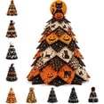 thumbnail image 1 of DIY Halloween Quilted Fabric Tree Kit, 3D Padded Sewing Craft Kit for Beginners, Handmade Fabric Tree Decor Seasonal Mantel Shelf Display Gift for Craft Lovers Halloween Decorations, 1 of 6