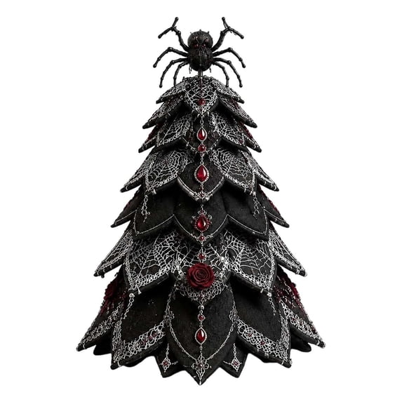 DIY Halloween Quilted Fabric Tree Kit, 3D Padded Sewing Craft Project, Seasonal Mantel Shelf Decor, Halloween Home Decor, Handmade Holiday Gift for Crafters