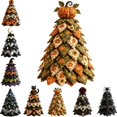 thumbnail image 1 of DIY Halloween Quilted Fabric Tree Kit, 3D Padded Sewing Craft Project, Seasonal Mantel Shelf Decor, Halloween Home Decor, Handmade Holiday Gift for Crafters (E-1pcs), 1 of 6