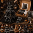 thumbnail image 1 of DIY Halloween Quilted Fabric Tree Kit, 3D Sewing Craft Kit with Fabric Pieces and Instructions, Handmade Seasonal Decoration Project for Adults Beginners, Halloween Home Decor Gift, 1 of 7