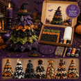 thumbnail image 1 of DIY Halloween Quilted Fabric Tree Kit, Beginner Sewing Craft Project with Illustrated Guide, 3D Fabric Tree Making Kit for Quilters, Adults and Handmade Holiday Decoration, 1 of 7