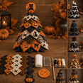 thumbnail image 1 of DIY Halloween Quilted Fabric Tree Kit, Beginner Sewing Craft Project with Illustrated Guide, 3D Fabric Tree Making Kit for Quilters, Adults and Handmade Holiday Decoration, 1 of 7