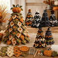 thumbnail image 1 of DIY Halloween Quilted Fabric Tree Kit, Beginner Sewing Craft Project with Illustrated Guide, 3D Fabric Tree Making Kit for Quilters, Adults and Handmade Holiday Decoration, 1 of 7