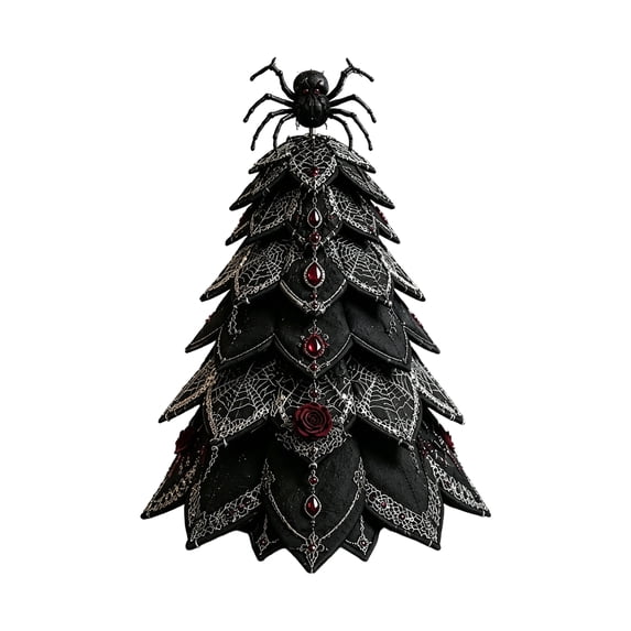DIY Halloween Quilted Fabric Tree Kit - Patchwork Fabric Halloween Tabletop Tree, Autumn Mantel Ornament for Adult Rustic Farmhouse Seasonal Display-5