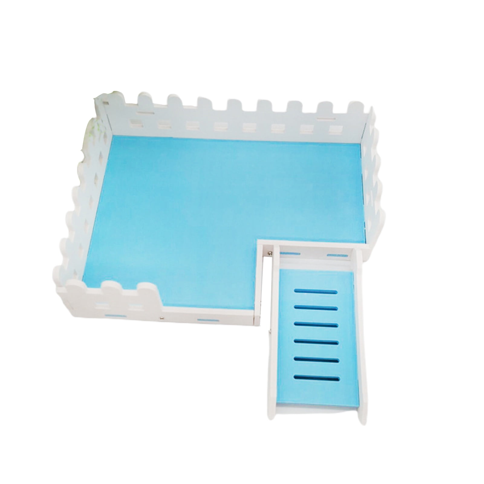 DIY Hamster Platform with Fence Cage Accessories and Small Pet House Interactive Supplies for Small Animals Walmart