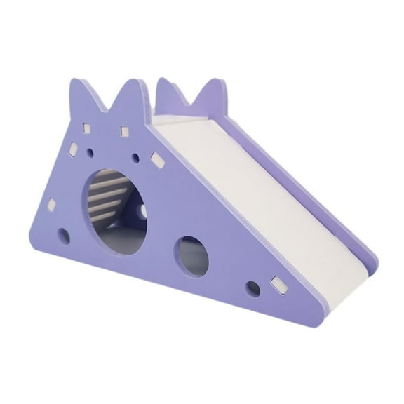 DIY Hamster Slide Toy Villa Cage Ladder for Hamster, Mouse, Guinea Pig, Rat - Fun Exercise & Play Accessory