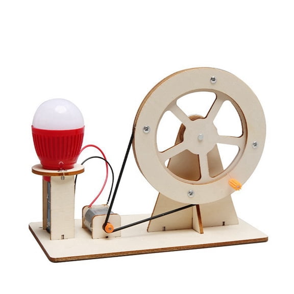 DIY Hand-Cranked Generator Kit Student Science and Technology DIY Kits Handmade Diy Material Pack Experimental Kit