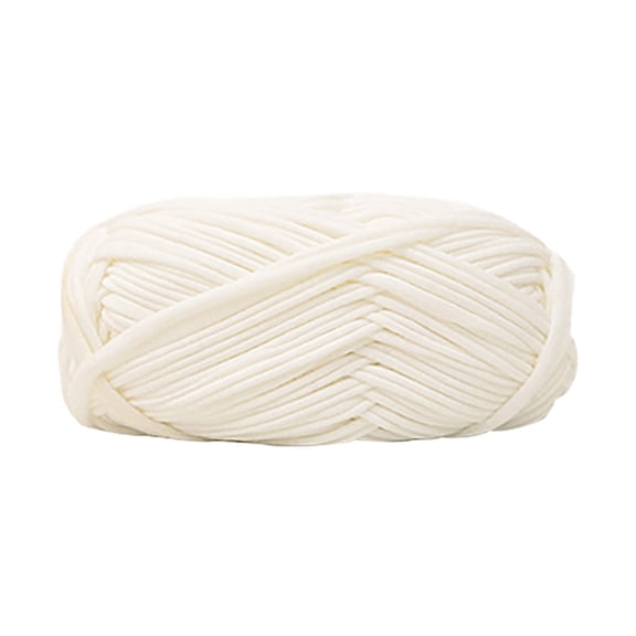 HOARBOEG DIY Hand-Knit Woven Yarn Summer Bag T Shirt Basket Braided DIY Crochet Cloth Fancy Necklace