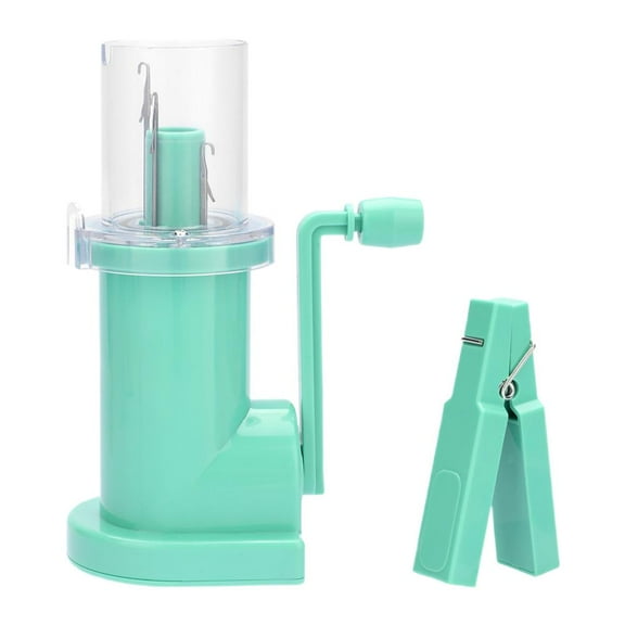 DIY Hand Spool Knitter Machine,Spool Knitter Mini Sewing Knitting Mill,DIY Hand Cranked Manual Household Spool Knitter,Easy Knitting Tool,for Sweater Bracelet Weave Sewing Tool